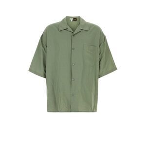 Loewe Paula's Ibiza Men Green Viscose Blend Paula S Ibiza Shirt